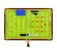Boclay Lavagna tattica da calcio, portatile, con magneti, pennarello, spugna, fischietto