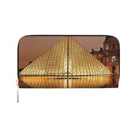 Bocvgbbrd Museo del Louvre a Parigi Portafogli in Pelle da Uomo Portafogli da uomo Portafogli da uomo Titolari di carte UK Portafogli per documenti Portafogli da donna Portafogli in pelle Portafoglio,