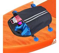 Boczif Borsa da ponte, borsa portaoggetti in rete per kayak, tavole da surf, S-u-p, accessori per paddleboard e tavola da surf, borsa termica per paddleboard con gancio girevole, custodia impermeabile