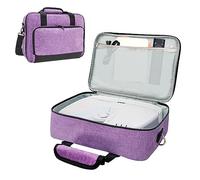 Boczif Custodia da trasporto per proiettori, borsa per proiettore compatibile con la maggior parte dei proiettori principali, custodia da viaggio portatile con scomparto per laptop e tracolla