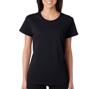 BOD HOME, Confezione da 1 o 2 T-Shirt da Donna, Manica Corta 100% Cotone, Maglietta a Girocollo Leggera e Traspirante, Otto Colori, Comodo e Morbido, Maglietta Basic Casual, Taglie S, M, L, XL, XXL
