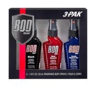 Bod Man Bodyspray 3er-Packung Styles Schwarz - Most Wanted - Really Ripped Abs