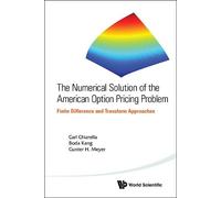 Boda Kang Gunte Numerical Solution Of The American Option Pri (Copertina rigida)