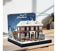 Bodamaike Vetrina compatibile con Lego 21330 Kevin - Solo a casa, antipolvere, adatta per modelli e oggetti da collezione, vetrina acrilica trasparente e antipolvere (sfondo)