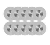 Boddceto Disco da Taglio per Vetro da 10 Pezzi Disco da Taglio Diamantato da 60 mm Ruote da Taglio per Attacco per Trapano Rotante per Lucidatura Piastrelle