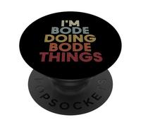 Bode Name Bode Personalized Name First Given PopSockets PopGrip Adesivo
