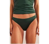 Boden Arezzo Texture Bikini Bottoms Malachite Shimmer Taglia: 10 | Biancheria intima Outlet | Donna | Verde