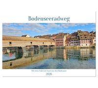 Bodenseeradweg - MIt dem Fahrrad rund um den Bodensee (Tischkalender 2026 DIN A5 quer), CALVENDO Monatskalender: Es ist ein Genuss, mit dem Fahrrad um ... und dabei immer durch 3 Länder zu radeln.