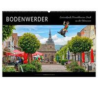 Bodenwerder - entzückende Münchhausen-Stadt an der Oberweser (Wandkalender 2026 DIN A2 quer), CALVENDO Monatskalender: Wunderschönes Bodenwerder, ... Carl Friedrich Freiherr von Münchhausen.