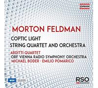 Audio Cd Morton Feldman - Coptic Light, String Quartet And Orchestra