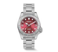 BODERRY Orologio da uomo 40mm in titanio massiccio, 3 lancette senza data, movimento NH38, resistenza all'acqua fino a 203 metri, luminescenza Japan LumiNova - ADMIRAL