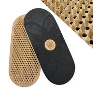 Bodhi Board® Sadhu Board - Tagliere per unghie, per piedi, yoga, meditazione, legno per agopressione, agopuntura, rilassamento mentale, salute