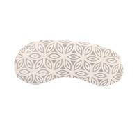 Bodhi Cuscino morbido per gli occhi in cotone | Imbottitura in semi di lino biologici e lavanda biologica | Vegano | Maschera per gli occhi per yoga, relax e meditazione | Petali di loto, grigio