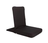Bodhi Mandir - Sedia da pavimento XL, sedia da meditazione con cuscino spesso, comoda poltrona da pavimento con schienale imbottito, rivestimento lavabile, ideale per il tempo libero, yoga e