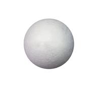 BODHI2000 10 pz 5/6 cm bianco palline di polistirolo Craft sfere in polistirene espanso palle per progetti fai da te, modellazione, composizioni floreali, decorazioni per festa di nozze, White, 5 cm