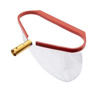 Bodhi2000 Retino per piscine, rete ultra fine per laghetti, con telaio in plastica e connettore in metallo, per la pulizia di residui di superficie della piscina per foglie, sabbia, polline, spa e