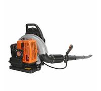 Bodhi2000 Soffiatore a gas da 63 cc, soffiatore a gas 665 CFM, soffiatore a gas a 2 tempi, ad alta resistenza, per esterni, arancione