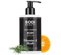 Bodi Beauty Body Balm Detox Balsamo per il corpo, 250 ml, con vitamina C, salvia e tè verde, idratante per tutti i tipi di pelle, balsamo antiossidante e rassodante, lozione per il corpo, lozione per