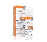 BODI BEAUTY - Crema solare viso antirughe SPF 50 | 30ml | UVA/UVB ampio spettro, Q10 e vitamina E | Idratazione quotidiana, finitura confortevole | Resistente all'acqua, tutti i tipi di pelle