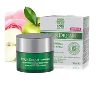 BODI BEAUTY Pirin Dream Complex crema notte con Matrixyl 3000, tè mursal, acqua di rose bulgara e trifoglio rosso, crema viso da donna, senza parabeni, skincare 50 ml