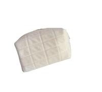 BODOBTF Borsa cosmetica grande in tinta unita con cerniera Borsa per trucco in pelliccia carina per le donne da viaggio Make Up Borsa da toilette Sacchetto di lavaggio Sacchetto della penna della