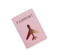 BODOBTF Coppie di amanti passaporto stampa a caldo semplice aereo donne uomini viaggio matrimonio passaporto titolare moda regalo di nozze, 25, Taglia unica