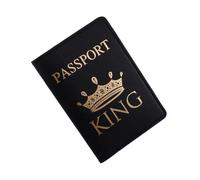 BODOBTF Coppie di amanti passaporto stampa a caldo semplice aereo donne uomini viaggio matrimonio passaporto titolare moda regalo di nozze, 8, Taglia unica