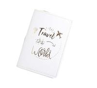 BODOBTF Coppie di amanti passaporto stampa a caldo semplice aereo donne uomini viaggio matrimonio passaporto titolare moda regalo di nozze, 27, Taglia unica