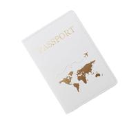 BODOBTF Coppie di amanti passaporto stampa a caldo semplice aereo donne uomini viaggio matrimonio passaporto titolare moda regalo di nozze, 16, Taglia unica