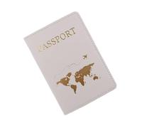 BODOBTF Coppie di amanti passaporto stampa a caldo semplice aereo donne uomini viaggio matrimonio passaporto titolare moda regalo di nozze, 17, Taglia unica