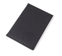 BODOBTF Custodia per passaporto con aereo per donne e uomini, custodia per passaporto da viaggio carina borsa per passaporto ragazza porta passaporto, Mappa nera, Taglia unica