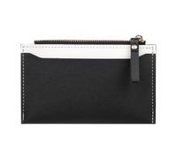 BODOBTF Donne Moda Piccolo Portafoglio Borsa Tinta Unita Cuoio DELL'UNITÀ di elaborazione Mini Coin Purse Portafoglio Porta Carte di Cre, C-nero, Taglia unica