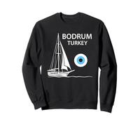 Bodrum Turchia Caicco Barca a Vela Vacanza Design Felpa