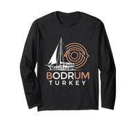 Bodrum Turchia Caicco Barca a Vela Vacanza Design Maglia a Manica