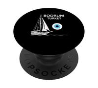 Bodrum Turchia Caicco barca a vela Vacanza Design PopSockets PopGrip Adesivo