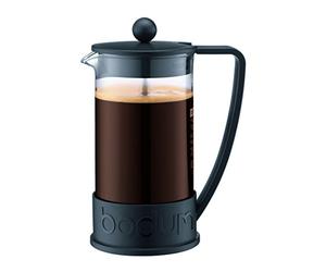 Bodum 10938-01SA Brazil - Caffettiera a stantuffo, in plastica, 8 tazze, 1 litter