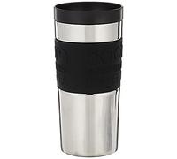 Bodum 11093 - 01 Tazza Da Viaggio Travel Mug, 0,35 l, acciaio inossidabile 8.5 x 8.5 x 18 cm, colore: Nero