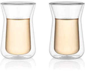 Bodum 12082-10 MELIOR Set 2 bicchieri da tè a doppia parete, 0,1 l