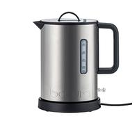 Bodum Ibis Bollitore Elettrico, 2020 W, 1.5 Litri, Acciaio Inox, Cromato Opaco