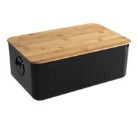 Bodum: Bistro Bread Box/Bin with Bamboo Lid in Nero