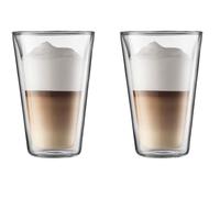 BODUM CANTEEN Set 2 bicchieri a doppia parete 0,4 l Trasparente
