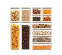 Bodum CANTEEN - Set di 12 barattoli di conservazione, 4 x 1 l, 2 x 1,2 l, 4 x 0,