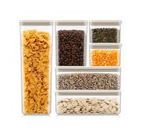 Bodum Canteen - Set di 6 barattoli per conservazione, 2 x 1 x 1,2 l, 2 x 0,5 l, 1 x 2,6 l