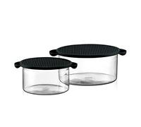 Bodum Hot Pot - Set di 2 contenitori con Coperchio, capacità: 1-2,5 Litri