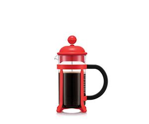 Bodum JAVA Caffettiera a pistone, supporto e coperchio in plastica, 3 tazze, 0.35 l, en SAN