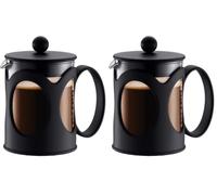 Bodum Kenya: caffettiera, 4 tazze, 0.5 l (Confezione da 2)