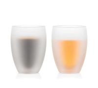 BODUM PAVINA Bicchieri a Doppia Parete, 350ml, Set di 2 Resistenti al Calore ...