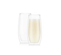 Bodum SKÅL - Set di 2 bicchieri da champagne a doppia parete, 0,2 l