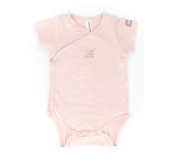 Body 12/18 Mesi Bambino Maniche Corte Rosa Bamboom C104-054-007