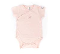 BODY 9/12 MESI BAMBINO MANICHE CORTE ROSA BAMBOOM C104-054-007